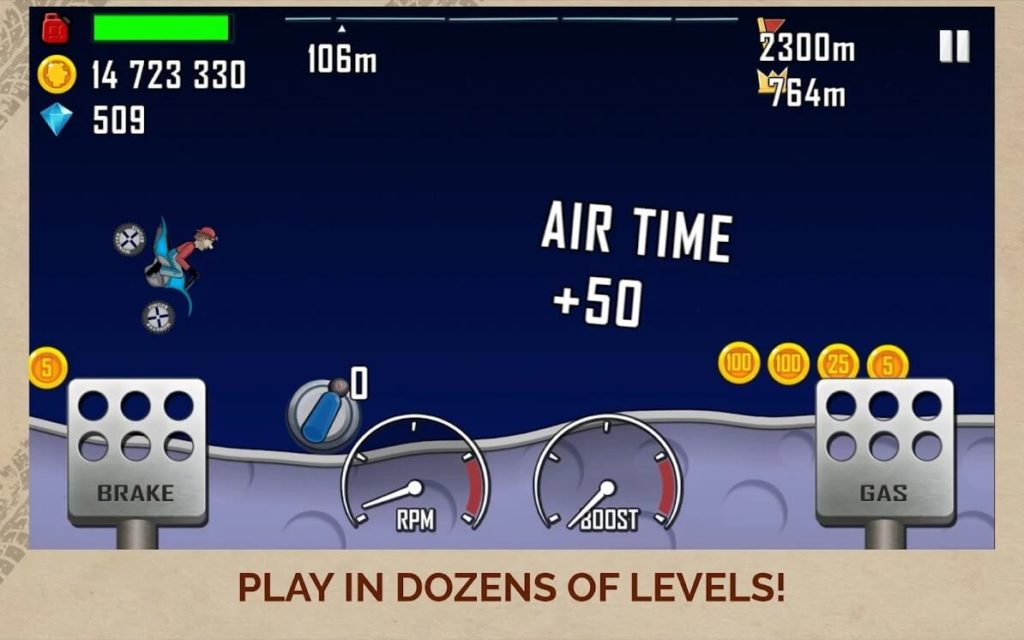 Hill Climb Racing Free Gems MOD