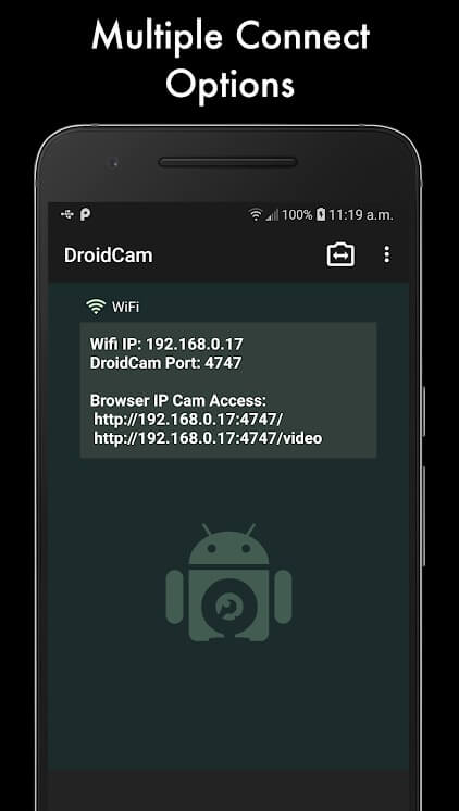 DroidCamX Wireless Webcam Pro APK