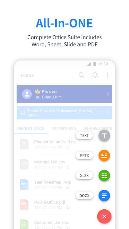 Polaris Office Pro APK