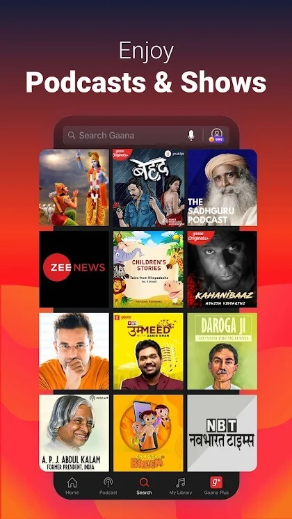 Gaana Premium APK