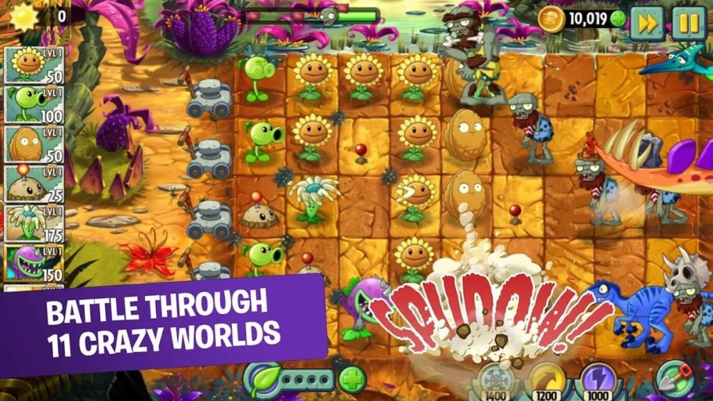 Plants vs Zombies 2 MOD APK