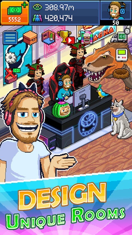 PewDiePie's Tuber Simulator MOD APK