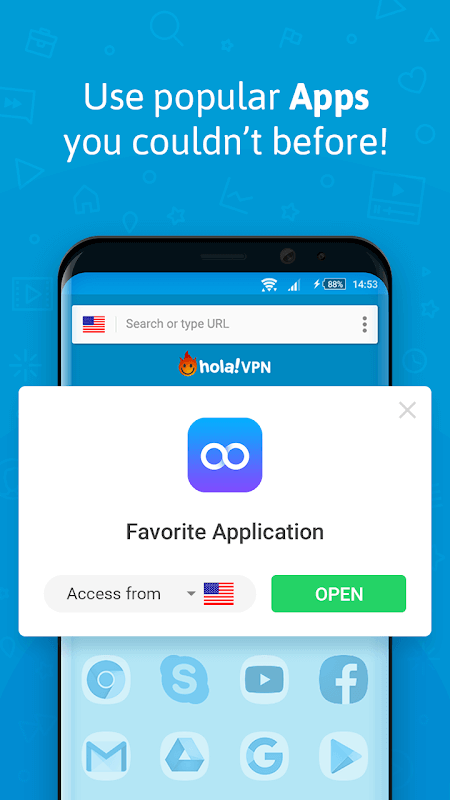 Hola VPN Proxy Plus MOD APK