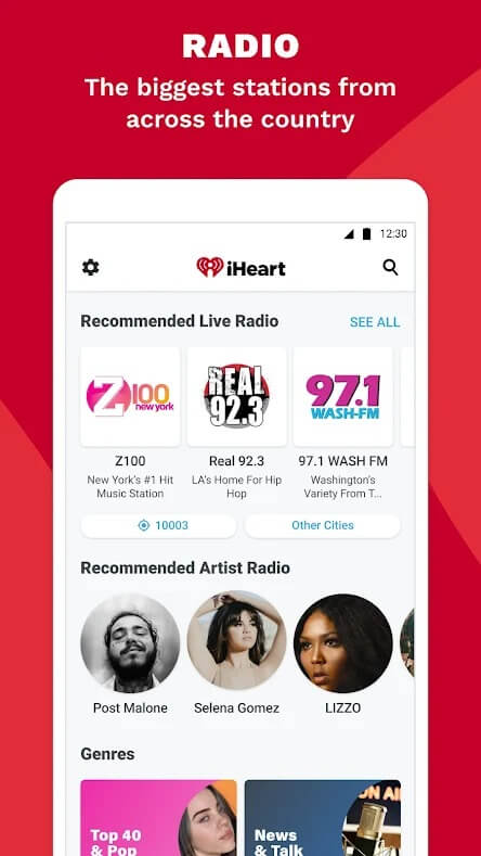 iHeartRadio MOD APK