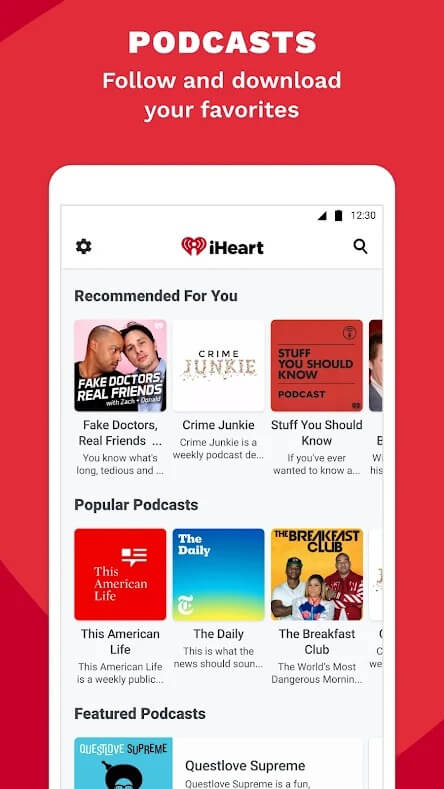 iHeartRadio MOD APK