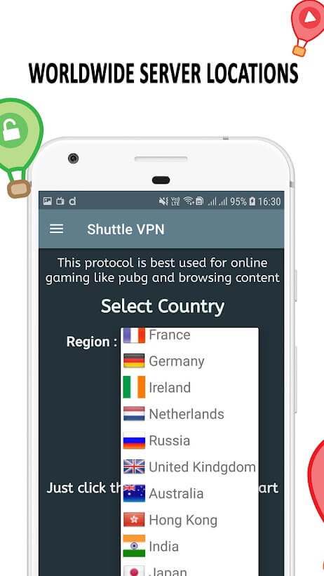 Shuttle VPN MOD APK