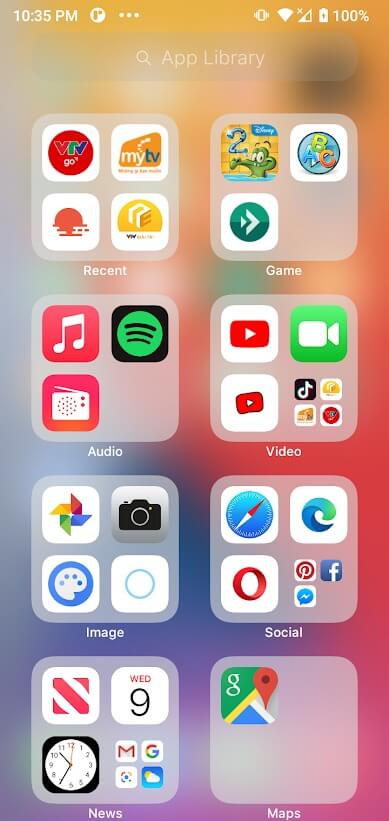 Launcher iOS 15 