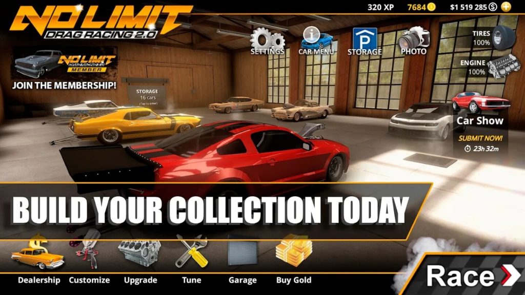 No Limit Drag Racing 2 MOD APK 